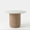 Naiyma Round Marble Top Dining Table- All Sizes