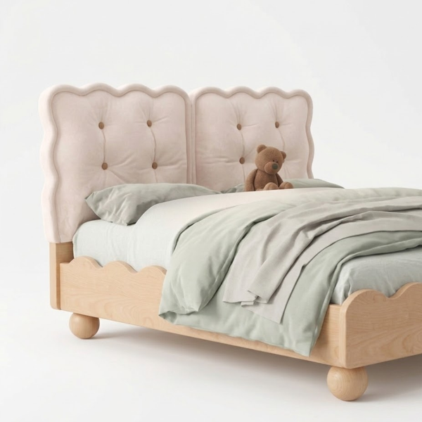Nap Nook Kids Soft Padded Biscuit Bed