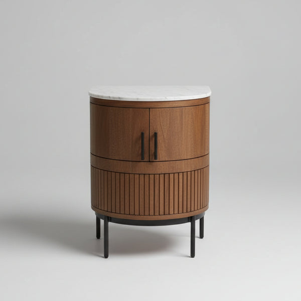 Naperville Mango Wood Bedside Table