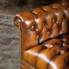 Naples Chesterfield Leather Sofa