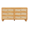 Naysa Rattan Chest Of 6 Drawer