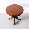 Newry Traditional Luxurious Teakwood Round Side Table