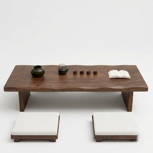 Niigata Solid Wood Dining Table Set - 4 Seater, 6 Seater
