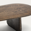 Niteroi Solid Oak Wood Coffee Table
