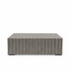 NoirStripe Strata Modern Coffee Table