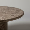 Norifx Round Natural Finish Coffee Table