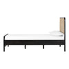 Norman Solid Wood Rattan Bed In Curve-All Sizes