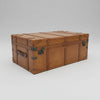 Norwood Leather Trunk Side Table