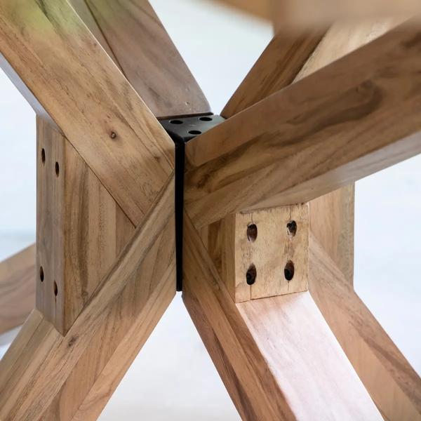 Nottingham Acacia Wood Dining Table