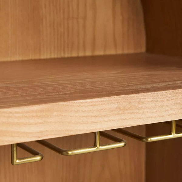 Ontario Solid Wood Bar Cabinet