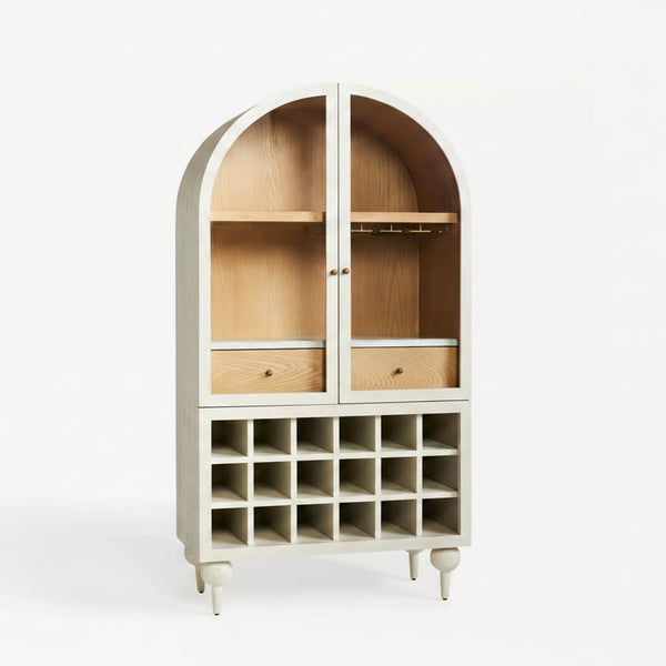 Ontario Solid Wood Bar Cabinet