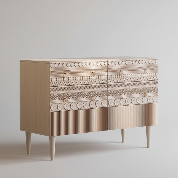 Oregon Dresser & Chest of 6 Drawer