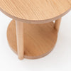 Oxley Round Oak Wood End Table