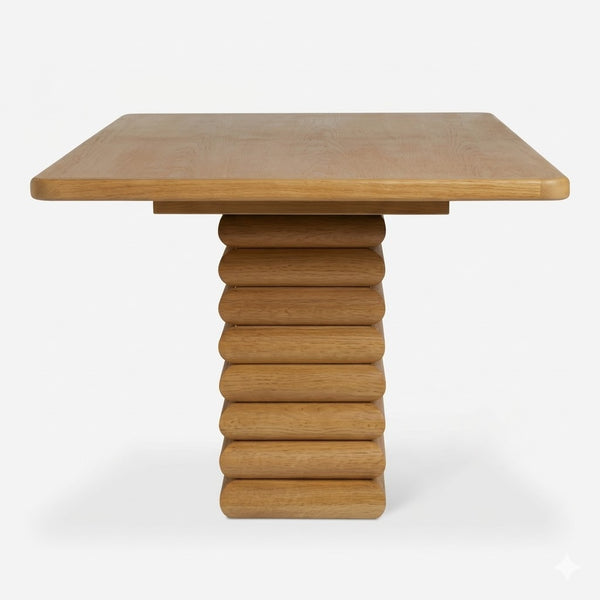 Pablo Solid Wood Rectangular Dining Table Set - All Sizes