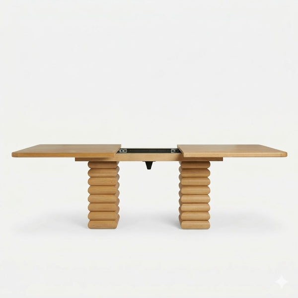 Pablo Solid Wood Rectangular Dining Table Set - All Sizes