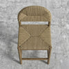 Paraguarí Solid Ash Wood Woven Counter Stool
