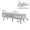 Paramaribo Rattan Tv Unit