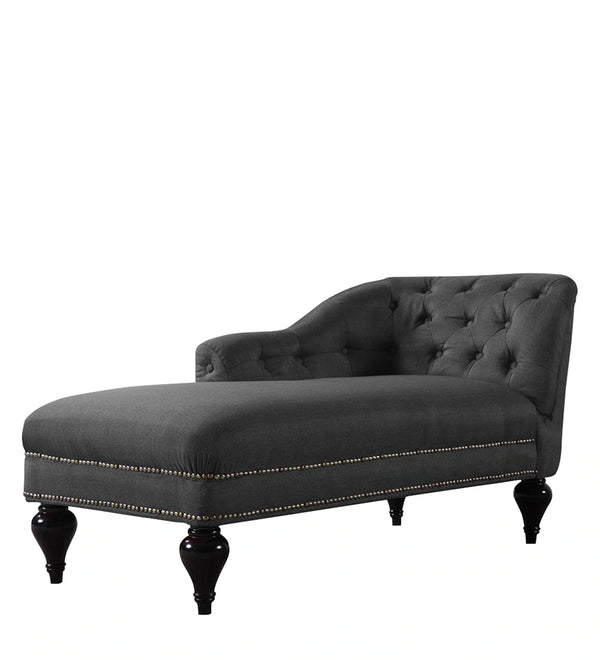 Parma Chaise Lounger In Grey color