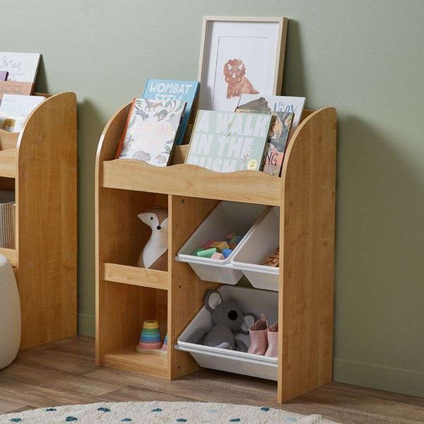 Peppy Kids Bookshelf And Organizer