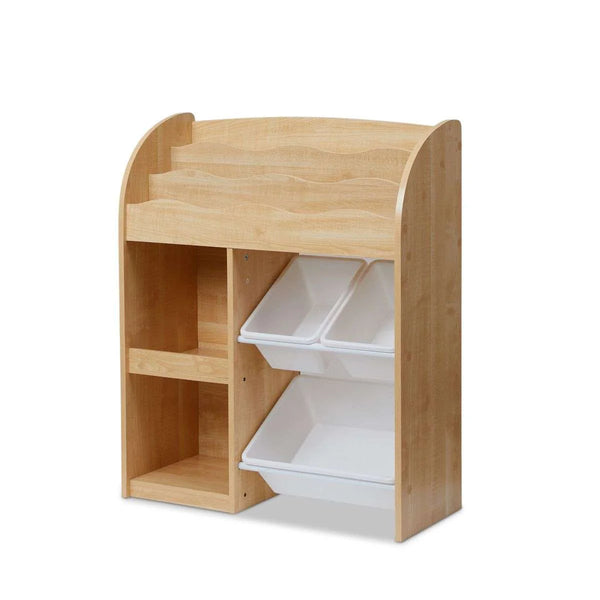 Peppy Kids Bookshelf And Organizer