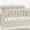 Peppy Petal Solid Wood Baby Cot