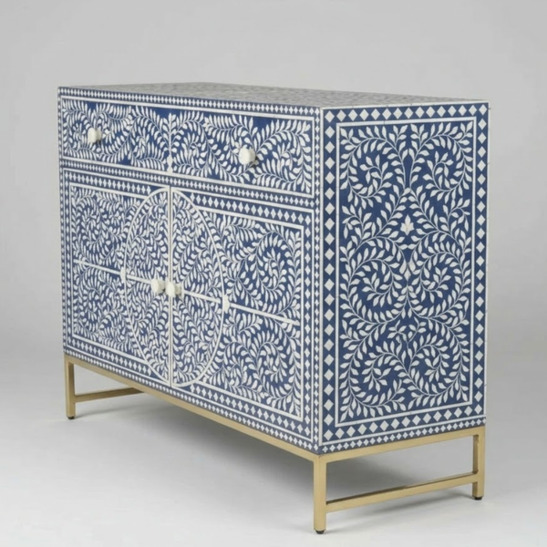 Phnom Penh Kalamkari Sideboard