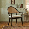 Picton Rattan Solid WoodArm Chair