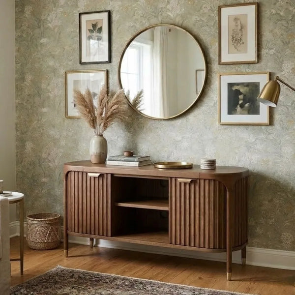 Pierre Solid Wood Console Table