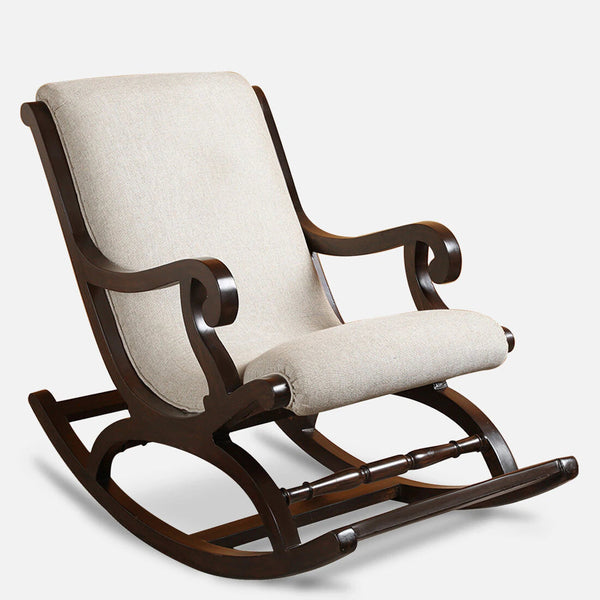Piketberg Solid Wood Arm Chair in Walnut Colour