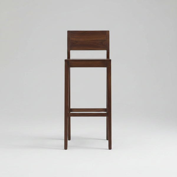 Pimville Bar Stools with Backs Provincial Teak Finish