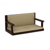 Pinaki ClassicSolid Wood Walnut finish 2 Seater Swing Chair