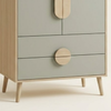 Planet Pockets Kids Wooden Wardrobe