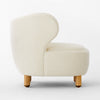 Prost Ivory Boucle Upholstered Accent Chair