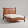 Puebla Leather Upholstered Bed - All Sizes