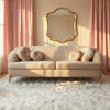 Queens 3 Seater Velvet Sofa