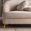 Queens 3 Seater Velvet Sofa