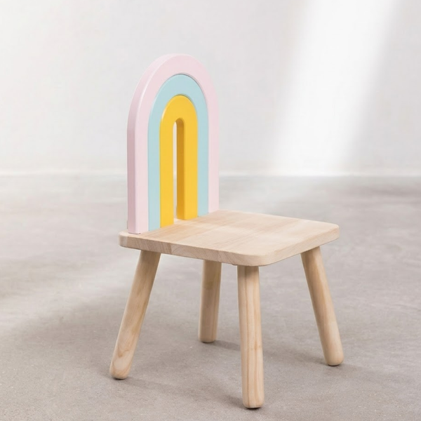 Rainbow Scribble Station Chair