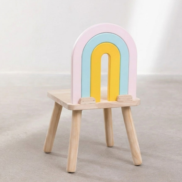 Rainbow Scribble Station Chair