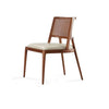 Randers Rattan Solid Wood Dining Chair