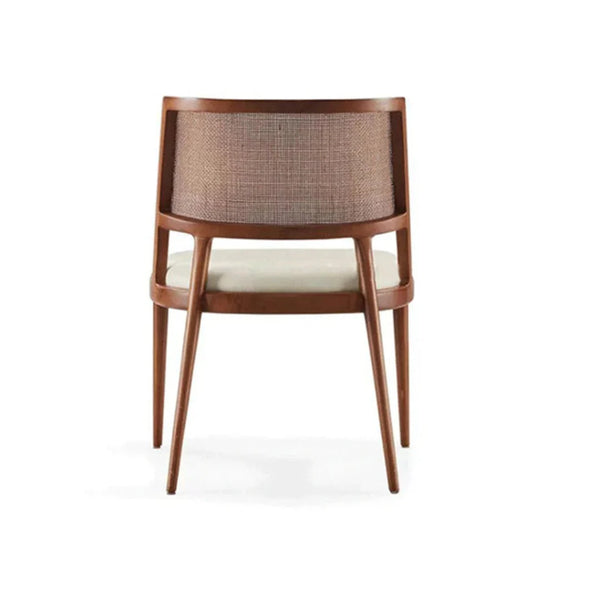 Randers Rattan Solid Wood Dining Chair