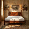 Rao Solid Wood Bed In Honey Finish- All Sizes