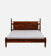 Rao Solid Wood Bed In Honey Finish- All Sizes