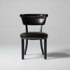 Raven Luxe Accent Leather Dining Chair