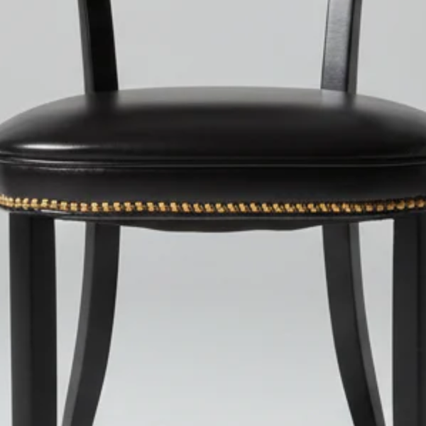Raven Luxe Accent Leather Dining Chair