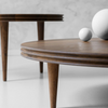 Regina Oak Wood Coffee Table