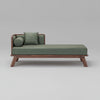 Reims Solid Wood Chaise Lounge
