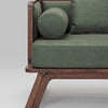 Reims Solid Wood Chaise Lounge