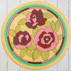 Renton Hand Painted Round Small Coffee Table - Mango Wood