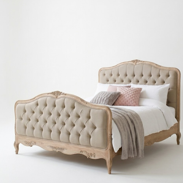 Resistencia Luxury Solid Wood Bed-All Sizes