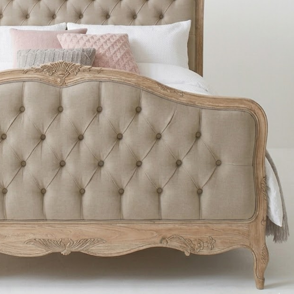 Resistencia Luxury Solid Wood Bed-All Sizes